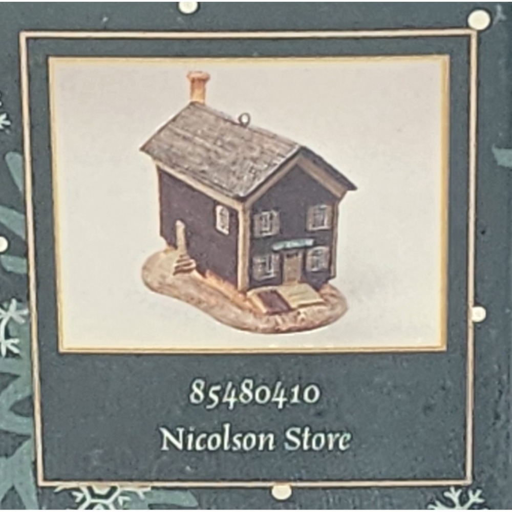 Colonial Williamsburg Lang & Wise NICOLSON‎ STORE Ornament Sealed in Box